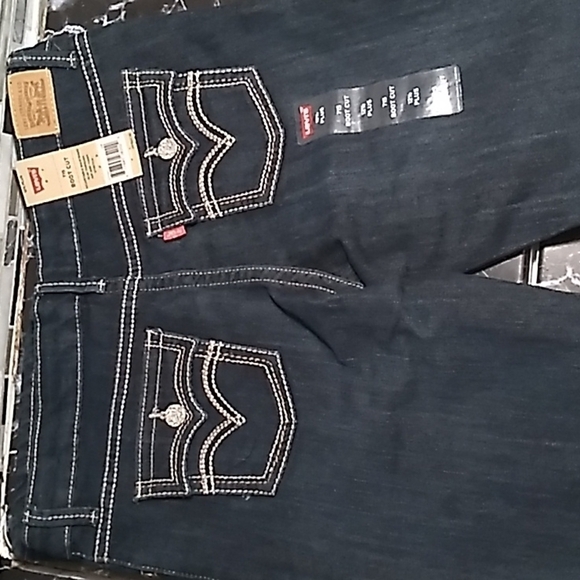 New Levis 715 bootcut girls 12.5 jeans 👖 - Picture 1 of 3